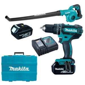Makita – Cordless Impact Driver & Blower with 2 x 3Ah Batteries & Charger