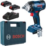 Bosch – Cordless Prof. Impact Wrench with 2 x 2.0Ah Batteries & Charger