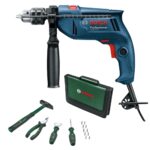 Bosch – Corded Impact Drill (GSB 570) with 14Pce Hand Tool Set