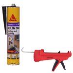 Sika – All-in-One Elastic Adhesive & Joint Sealant 11 FC Black with Gun