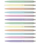 Pen Set – Retractable Medium 1.0mm Novelty (Assorted Pastel, 12 Pack)