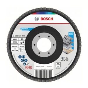 Bosch – Flap Disc X451 (115mm T27 ) G40 – Pack of 1