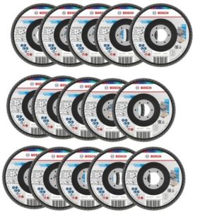 Bosch – Flap Disc X451 115mm T27 G40 – (Pack of 15)
