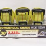 SmartStraps – 9m Heavy Duty Double “J” Hook Tie Down Ratchet – Yellow