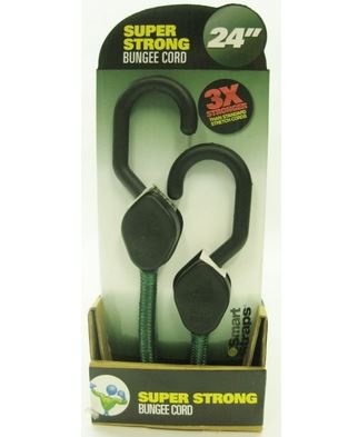 SmartStraps – 60cm SuperStrong Bungee Cords – Green – 1 Per Pack