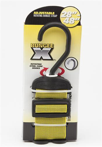 SmartStraps – 70cm x 120cm Bungee X Cord – Yellow – 1 Per Pack