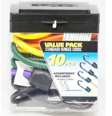 SmartStraps – Standard Bungee Cords – Set of 10