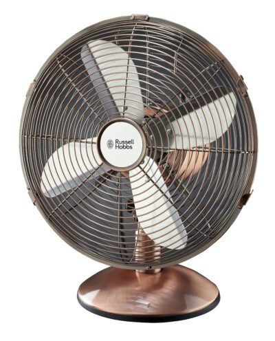 Russell Hobbs – 30cm Copper Desk Fan – RHDF12