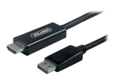 Unitek 1.8m Displayport Male to DVI Male