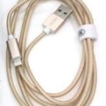 Unitek 1.5m 2 in 1 Micro & Lightning Cable – Gold