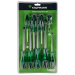 Kaufmann Screwdriver Set – Black Point – 9 Piece