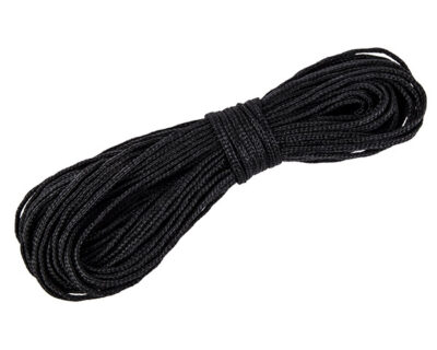 Green Wood Shade Netting Lacing Cord – Black (2.5mm x 200m)