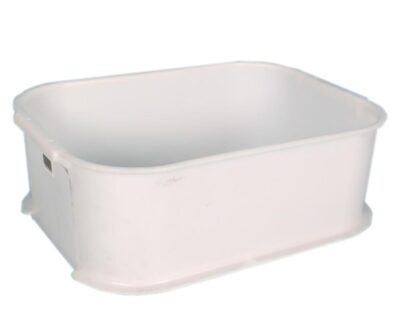 MPact White Food Tray Crate – 816 x 465 x 267mm