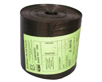 Rhino Plastics 375 Micron Damp Course – 225mmx40m
