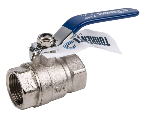 Torrenti Full 20mm Bore Econo Ball Valve – Blue