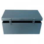 Audell Steel Trunk – 805mm x 445mm x 350mm