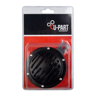 U-Part Autoshop Flat Round Hooter – 12V