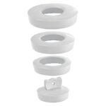 Wirquin Universal Sink Plug – White