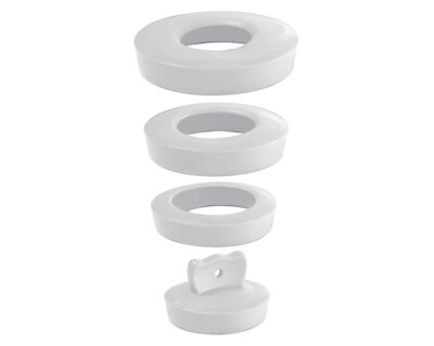 Wirquin Universal Sink Plug – White