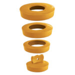 Wirquin Universal Sink Plug – Orange