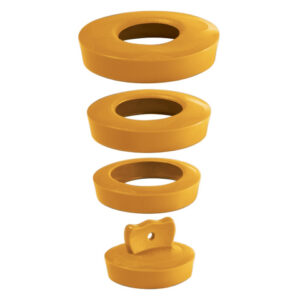 Wirquin Universal Sink Plug – Orange