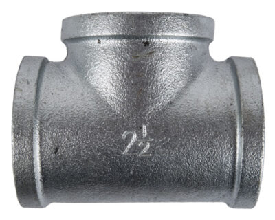 Galvanised Tee – Parts & Accessories – Metal – 80mm