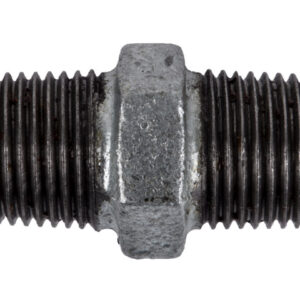 Galvanised Hex Nipple – 100mm