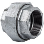 Galvanised Conical Union – 65mm