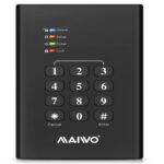 Maiwo K2568KPA USB3.0 to 2.5″ Keypad Encrypted Enclosure