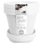 Sebor Epic Country 25cm Planter & Saucer Set Pack of 3