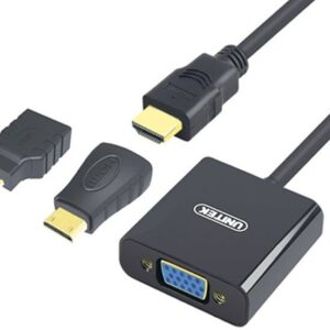 Unitek 3-in-1 HDMI To VGA With Audio Converter (Y-6355)