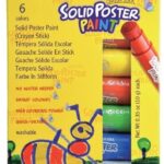 KB Solid Poster Paint 6 Colours