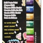 KB Solid Poster Paint Metallic 12 Colours