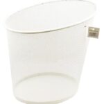 Alba 18litre Round Wastebasket White