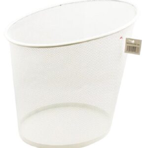 Alba 18litre Round Wastebasket White