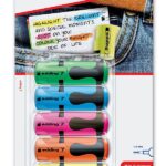 Edding 7/5 Mini Highlighter Set 5 Pcs.