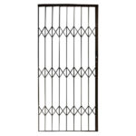 Armourdoor – Gate / Aluminium Trellis Gate – Bronze (1500 x 2100mm)