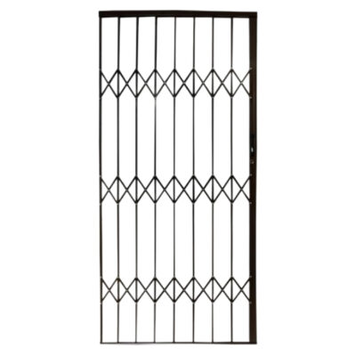 Armourdoor – Gate / Aluminium Trellis Gate – Bronze (1500 x 2100mm)