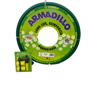 Armadillo 30m x 20mm Premium Garden Hose with Fittings