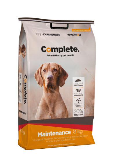 Complete Dog Food Chicken and Rice Maintenance Lrg-Giant Breed 8Kg