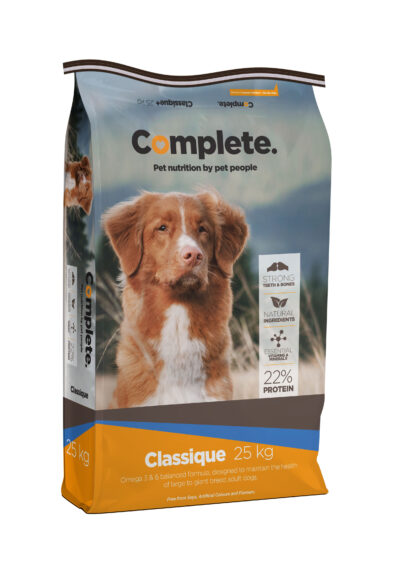 Complete Dog Food Beef and Rice Classique Lrg-Giant Breed 25Kg
