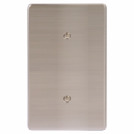 LESCO, 4×2 Blank Cover Stainless Steel