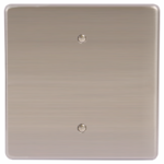 LESCO, 4×4 Blank Cover Stainlesss Steel