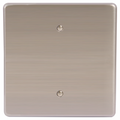 LESCO, 4×4 Blank Cover Stainlesss Steel