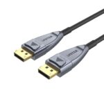 8K Fiber Optic DisplayPort 1.4 Cable (8K @60Hz, 4K 144Hz, 1440p @240Hz) – 10 m