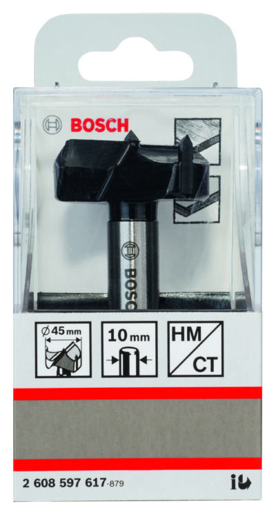 TCT Forstner Bit 45 x 90 x 10mm Shaft