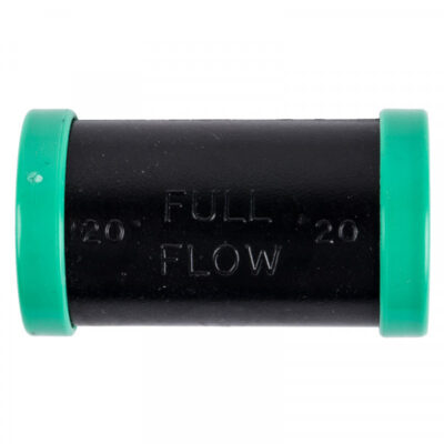Connector Full Flow 20mm