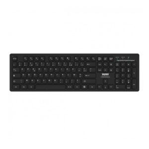 Port Connect Tough Office Wireless Keyboard – Black
