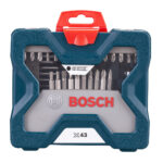 43 Piece X-Blue Line Set (Drilling & Screwdriving & Sockets)