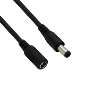 Gizzu 12V Male to Female DC 2.5mm Power Extender Cable 1.2M